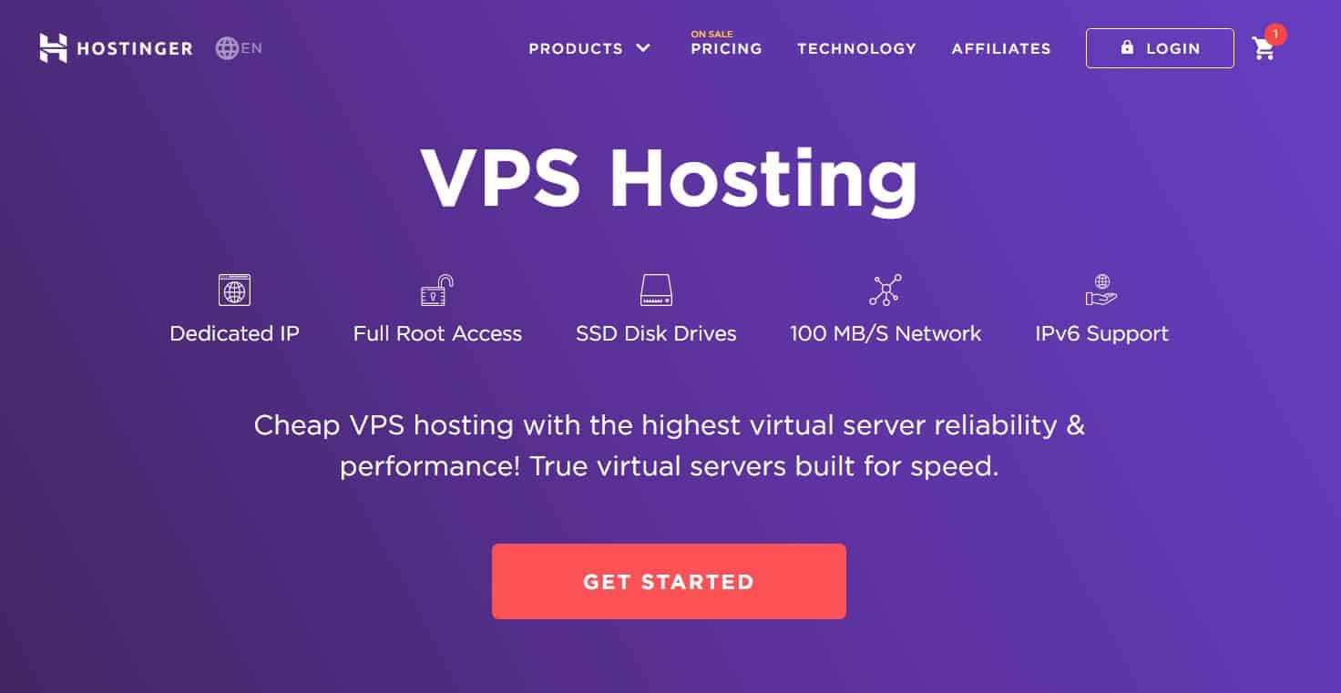 hostinger vps hosting is one of the best hosting service today